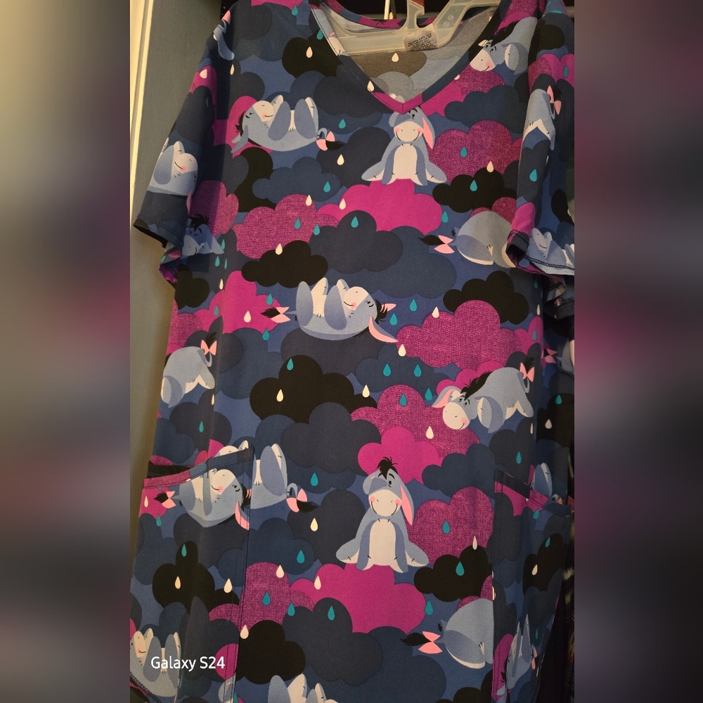Womens scrub top